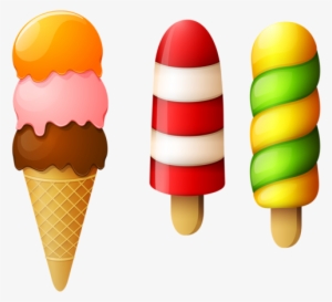 Different Ice Cream Creative Design1 - Ice Cream Cone Clip Art Png