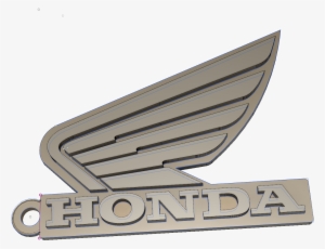 Honda Motorcycle Logo Key Fob - Emblem