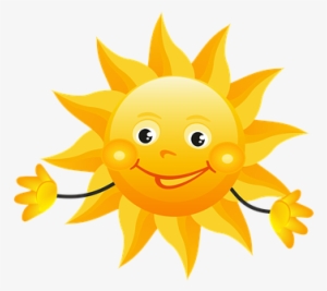 Солнце, Возлюбленная, Желтый, Лето Emoticon, Photo - Cartoon Sun Gif Png