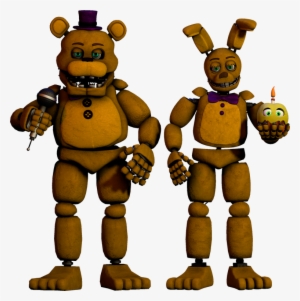 Fredbear And Spring Bonnie Extras Fivenightsatfreddys