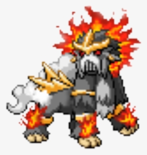 Furnace Entei - Project: Pokémon