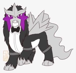 [c] Tuxedo Entei - Cartoon