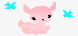 Deer Fawn Faon Cute Freetoedit - Cartoon