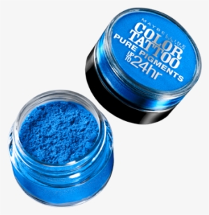 Blue And Silver Eye Shadow - Maybelline Eye Studio Color Tattoo Pure Pigment