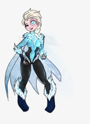 Killer Frost/ Elsa By Flamingredzombie - Killer Frost And Elsa