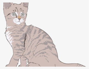 Kitten Clipart Public Domain - Dibujos De Gato A Color