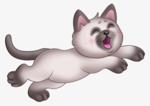 Kitten Clipart Ragdoll Cat - Cartoon