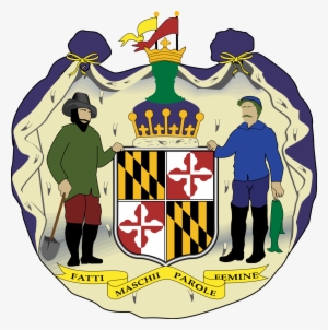 Maryland's Coat Of Arms - Heraldic Banner George Calvert