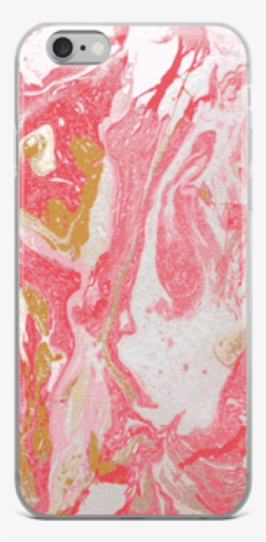 Pink Gold Swirl Iphone Case - Mobile Phone Case