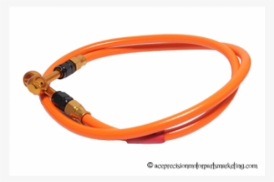 Disc Caliper Hose Front 1000mm Tr1 Orange Gold - Cable