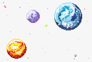 Report Abuse - Png Tumblr Planets Pixel
