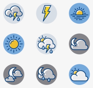 Weather 50 Icons - Rain Icon Png