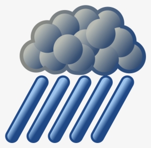 Open - Heavy Rain Weather Symbol