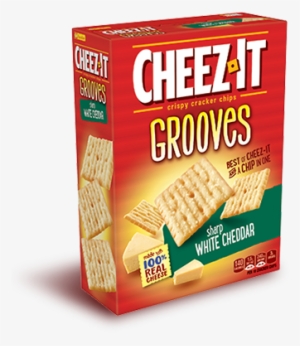 Cheez-it Grooves® Sharp White Cheddar - Cheez It Grooves