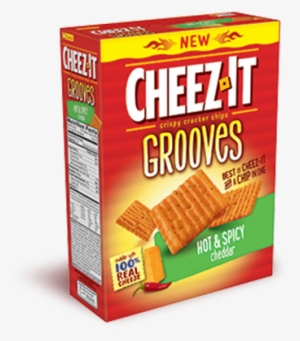 Cheez-it Grooves™ Hot & Spicy Cheddar - Cheez It Grooves