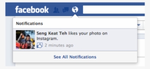 Facebook Now Tells You When People Like Your Foursquare - Facebook