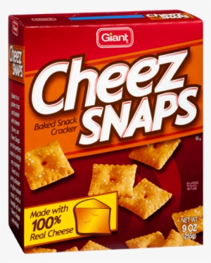 Giant Cheez Snaps Baked Snack Crackers