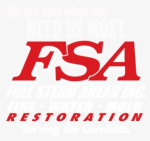 Fire, Water, And Mold Restoration - Fsa-full Steam Ahead Inc