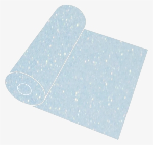 20" Neon Blue Glitter Roll - Paper