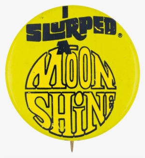 Slurpee Moon Shine - Vintage Slurpee 7/11 Pin Blue Blunder Metal 70's (item