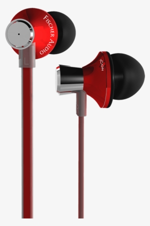 Fischer Audio Headphones Icon - Icon Red Headphones Png