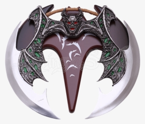 Gothic Bat Wing Blade - Fan Blade Fantasy Weapons