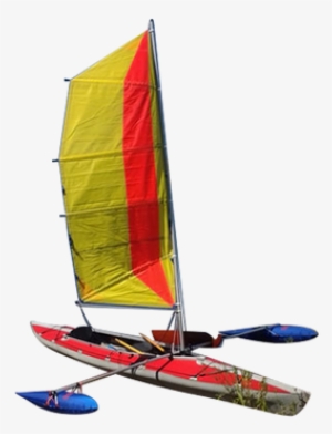 Batwing Folding Kayak Sail Rigs - Kayak