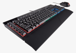 Corsair K55 Harpoon Rgb Mouse Gaming Combo - Logitech G213 Prodigy Gaming Keyboard