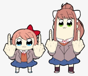 Literature Club Epic When I Like Two Things At The - Cartoon