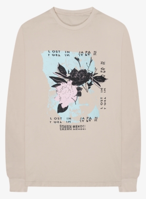 Floral L/s T-shirt Album - Shawn Mendes 2019 Tour