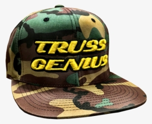 Truss Genius Limited Edition Camo Snapback Hat - Camo Snapback