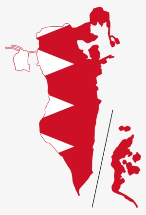 Official - Bahrain Flag Map
