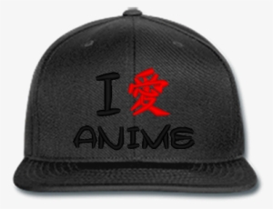 I Love Anime Embroidery - Baseball Cap