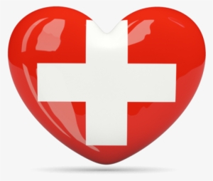 switzerland heart flag