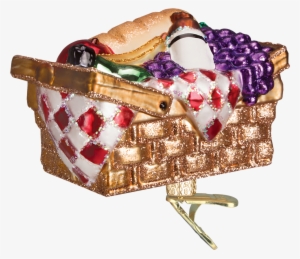 Remember And Cherish Fun Memories Of Picnicking With - Old World Christmas Picnic Basket