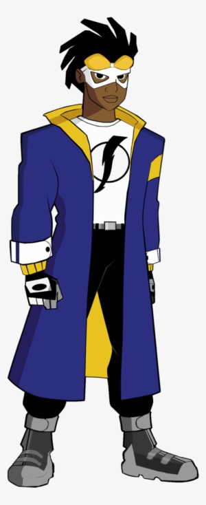 Static First Costume By Alexbadass On Deviantart Static - Cartoon Character Static Shock