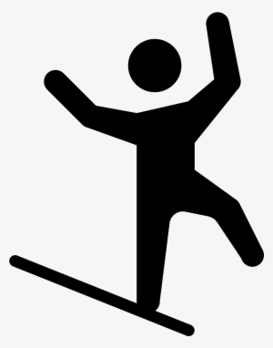 Tightrope Walking Icon - Portable Network Graphics