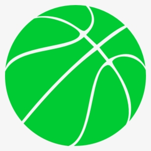 Green Basketball Clip Art At Clker - Basketball Clipart Black And White