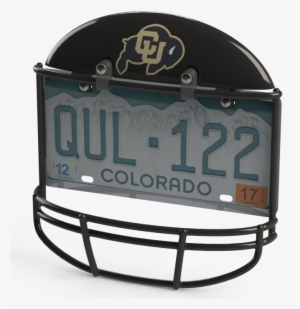 University Of Colorado Buffaloes Helmet Frame - Sports Team License Plate Frame