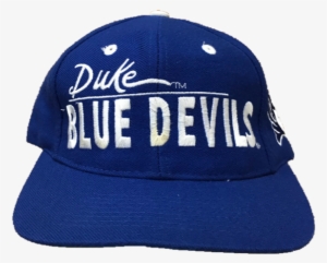 Duke Blue Devils Vintage Snapback Hat - Logo (blue)