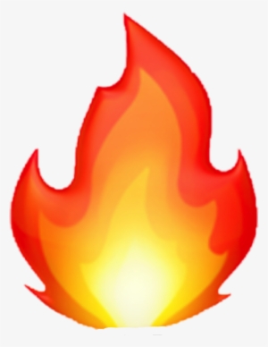 Emoji Clipart Fire - Fire Emoji Transparent