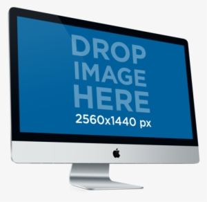 Imac On Clear Background - Imac Png Template