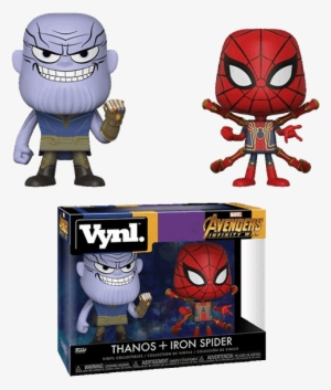 Infinity War - Vinyl Thanos Iron Spider