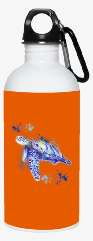 Watercolor Sea Turtle Mugs - Husband Water Bottle, I Love My Wife More Than Pinball