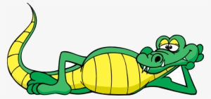 Alligator Relaxing Clip Art - Start With A: A Beginner's Guide