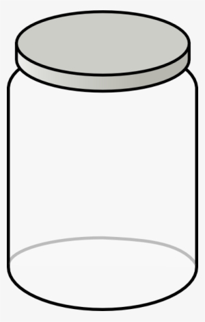 Clear Jar Clip Art At Clker - Empty Bottle Clip Art Transparent PNG ...