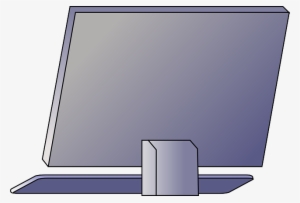 Computer, Monitor, Back, Keyboard, Personal, Pc, Person - Back Of A Computer Monitor