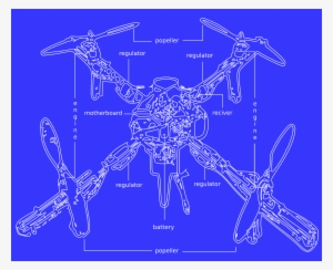 Quadcopter Blueprint - Google Search - Blue Prints Of A Quadcopter