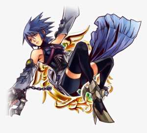 Aqua Kingdom Hearts Png - Khux Illustrated Aqua B