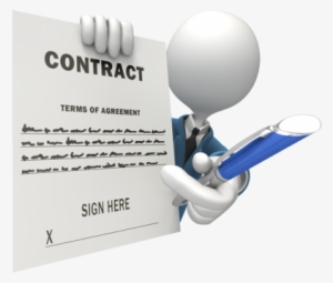 Post Navigation - Contract Signing Clipart